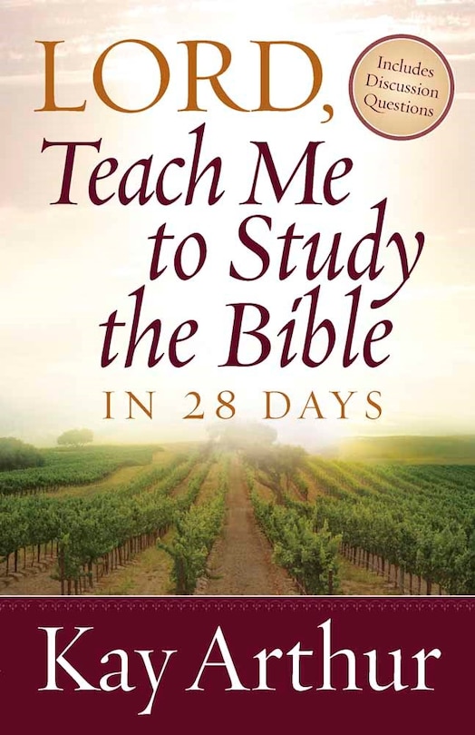 Front cover_Lord, Teach Me to Study the Bible in 28 Days