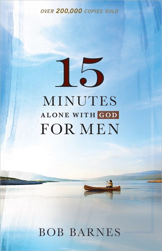 Front cover_15 Minutes Alone With God For Men