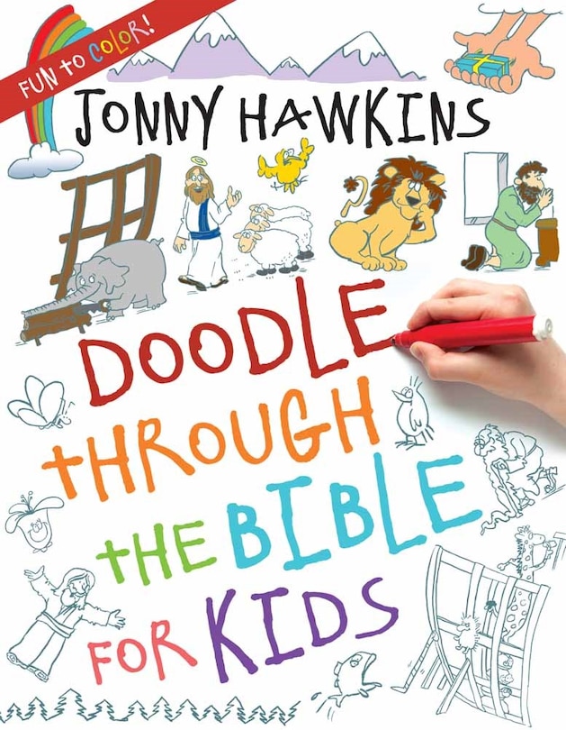 Front cover_Doodle Through The Bible For Kids