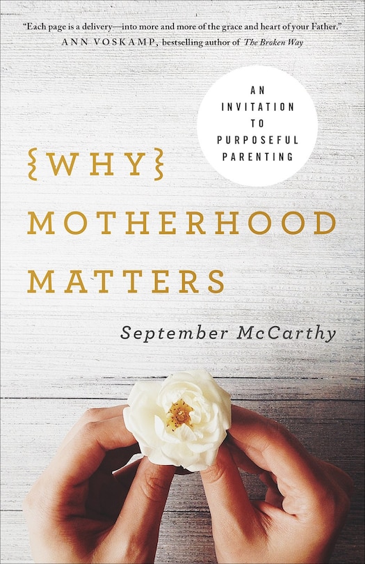 Front cover_Why Motherhood Matters