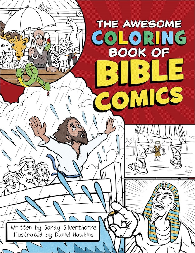 Front cover_The Awesome Coloring Book of Bible Comics