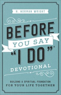 Couverture_Before You Say I Do Devotional