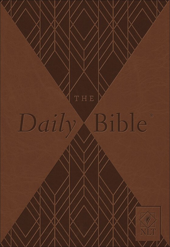 Front cover_The Daily Bible (NLT, Milano Softone, Brown)