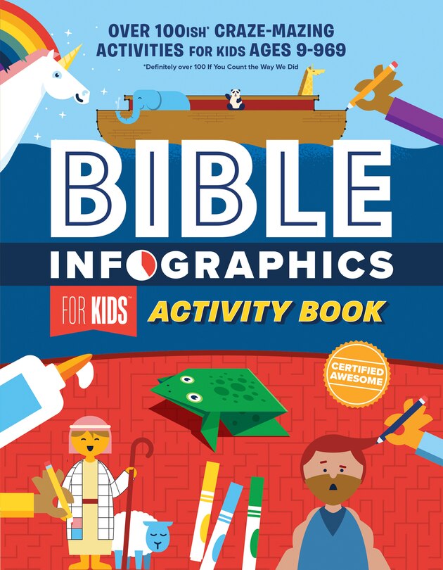 Front cover_Bible Infographics for Kids Activity Book