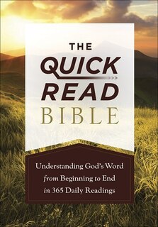 Front cover_The Quick-Read Bible