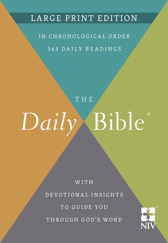 Front cover_The Daily Bible (NIV, Large Print)
