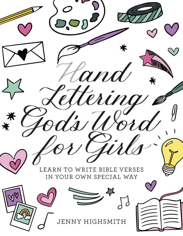 Front cover_Hand Lettering God's Word for Girls