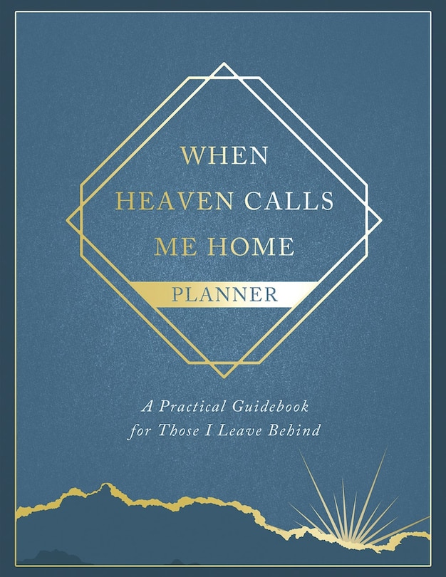 Couverture_When Heaven Calls Me Home Planner