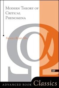 Couverture_Modern Theory Of Critical Phenomena
