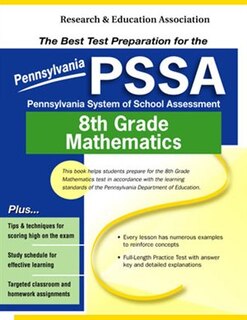 Front cover_Pennsylvania PSSA Grade 8 Math