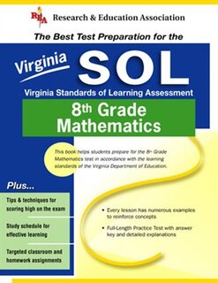 Front cover_Virginia SOL Grade 8 Math