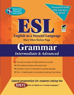 Couverture_Esl Intermediate/advanced Grammar
