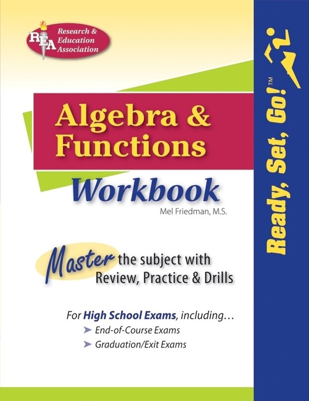 Front cover_Algebra and Functions Workbook