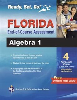 Front cover_Florida Algebra I End-of-course Assessment