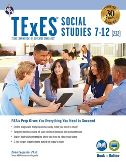 Couverture_TExES Social Studies 7-12 (232) Study Guide 2025-2026