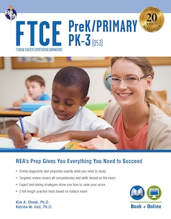 Couverture_FTCE Prekindergarten/Primary Pk-3 (053) Book + Online