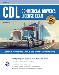 Couverture_CDL - Commercial Driver's License Exam, 2024-2025