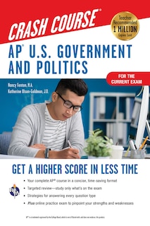 Couverture_Ap(r) U.S. Government & Politics Crash Course, Book + Online