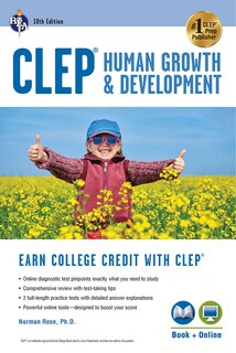 Front cover_Clep(r) Human Growth & Development, 10th Ed., Book + Online
