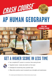 Front cover_Ap(r) Human Geography Crash Course, Book + Online