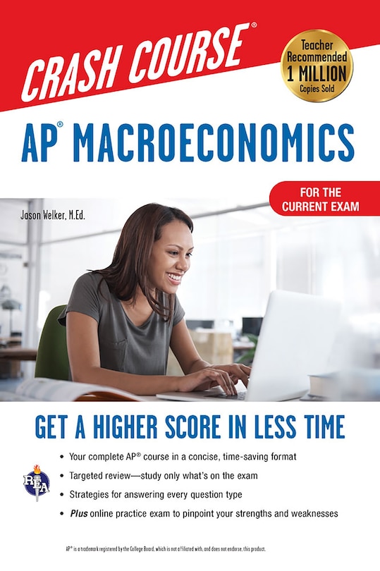 Front cover_Ap(r) Macroeconomics Crash Course, Book + Online