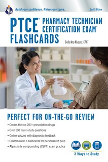 Couverture_Ptce - Pharmacy Technician Certification Exam Flashcard Ed. Book + Online 3rd. Edition
