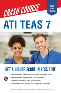 Front cover_Ati Teas 7 Crash Course with Online Practice Test, 4th Edition