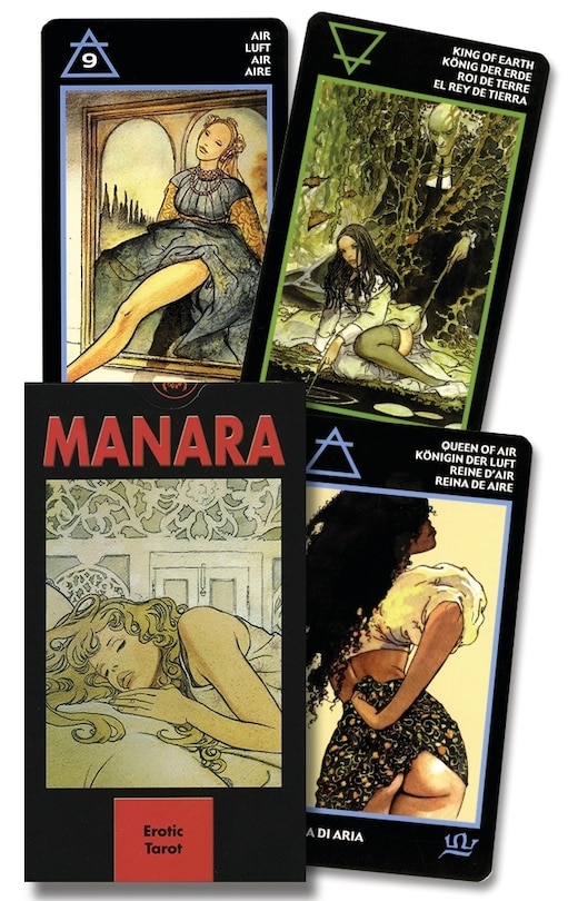 Front cover_Manara Erotic Tarot
