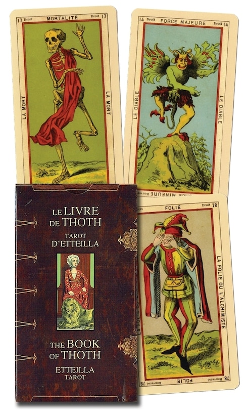 Couverture_Book of Thoth: Etteilla Tarot