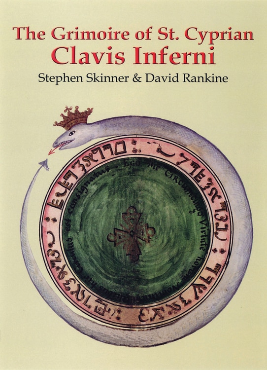 Front cover_The Grimoire of St. Cyprian - Clavis Inferni
