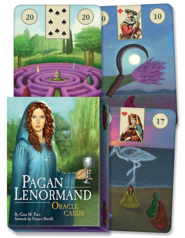Front cover_Pagan Lenormand Oracle Cards