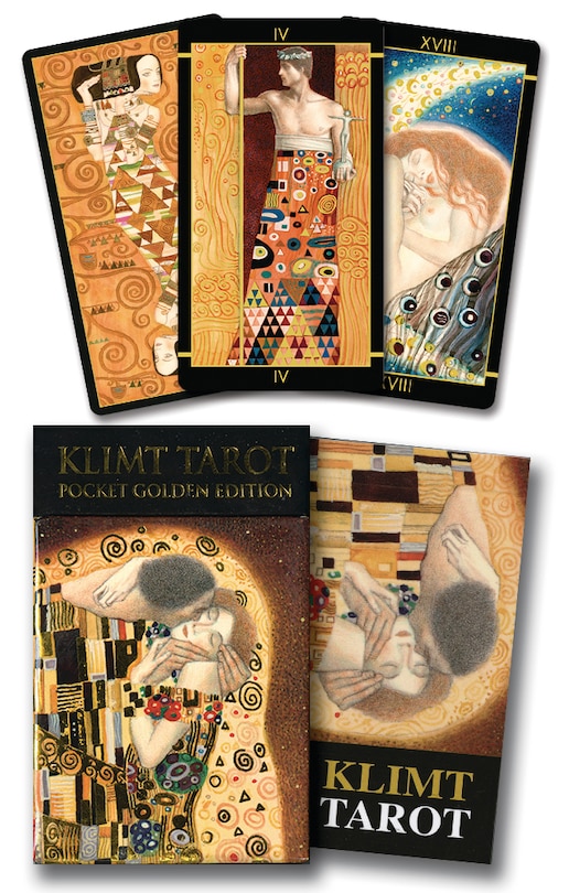 Front cover_Golden Tarot of Klimt Mini