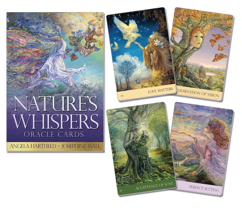 Front cover_Nature's Whispers Oracle Cards
