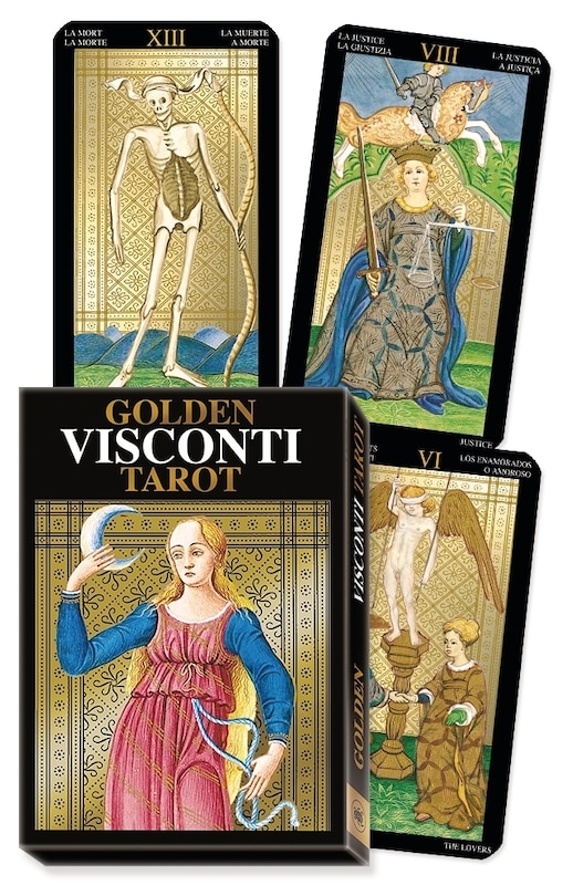 Front cover_Golden Visconti Tarot Grand Trumps