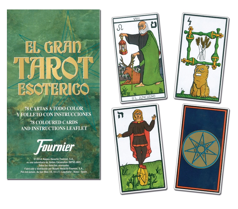 Front cover_El Gran Tarot Esoterico