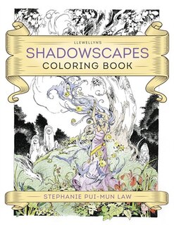 Front cover_Llewellyn's Shadowscapes Coloring Book