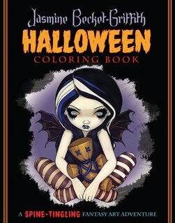 Front cover_Jasmine Becket-griffith Halloween Coloring Book