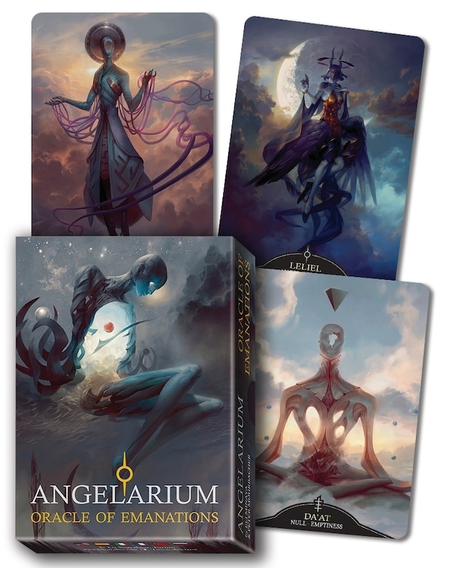 Front cover_Angelarium: Oracle of Emanations