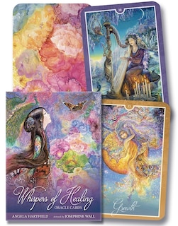Front cover_Whispers Of Healing Oracle Cards