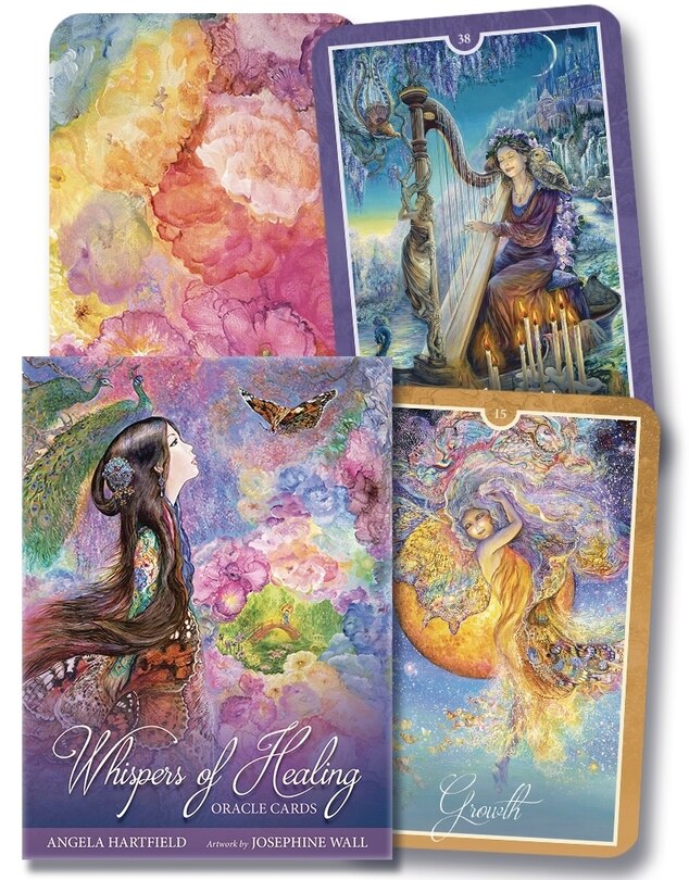 Front cover_Whispers Of Healing Oracle Cards
