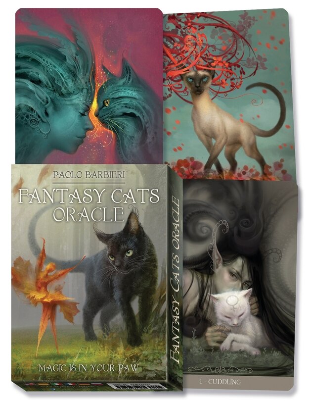 Front cover_Barbieri Fantasy Cats Oracle