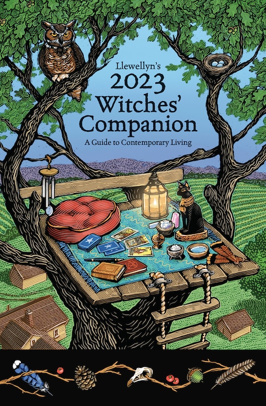 Front cover_Llewellyn's 2023 Witches' Companion