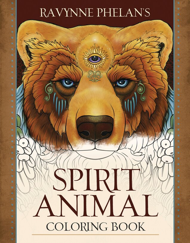 Couverture_Spirit Animal Coloring Book