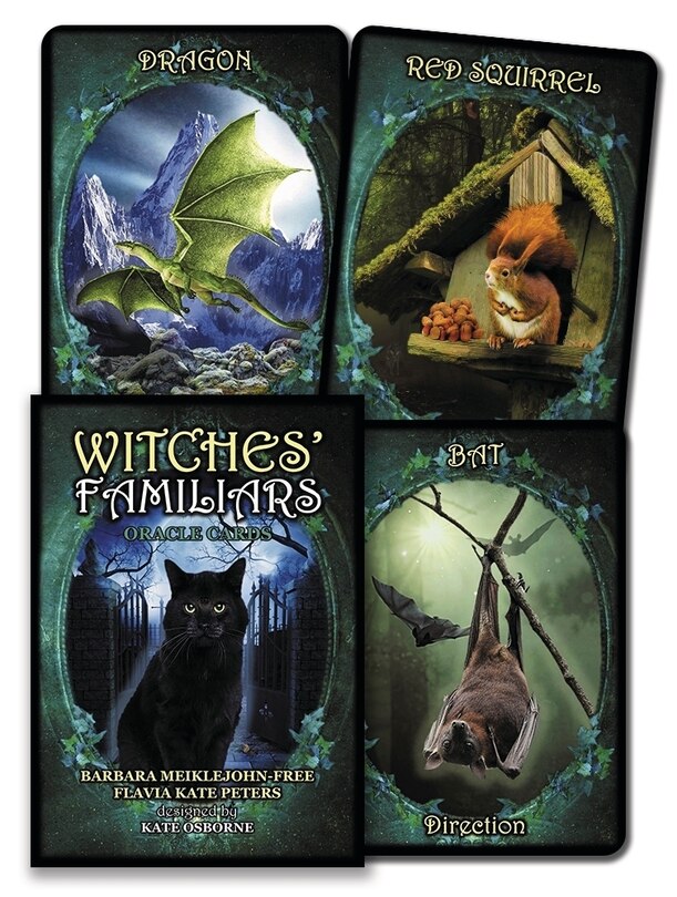 Couverture_Witches' Familiars Oracle Cards