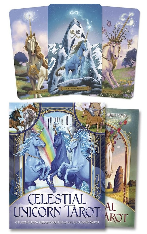 Front cover_The Celestial Unicorn Tarot