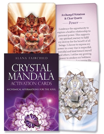 Crystal Mandala Activation Cards: Alchemical Affirmations For The Soul