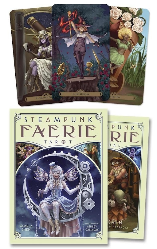 Front cover_Steampunk Faerie Tarot