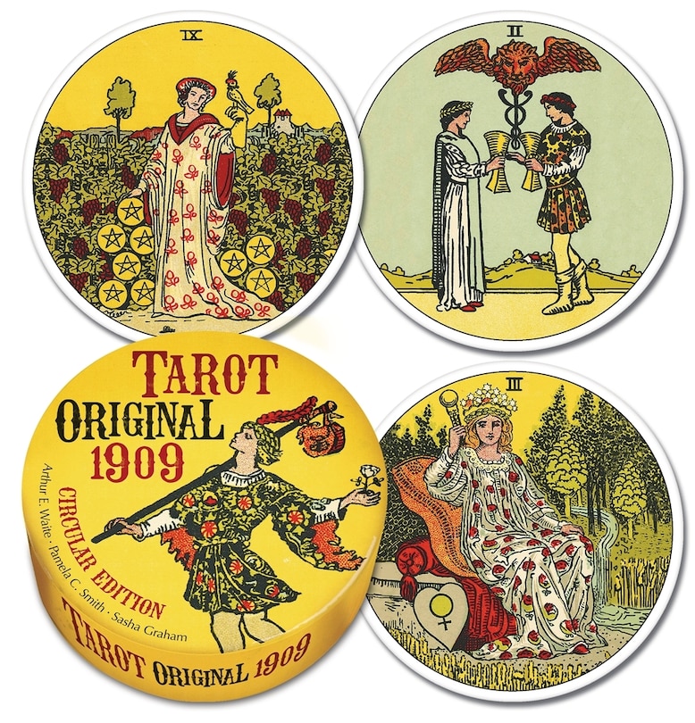 Front cover_Tarot Original 1909 Circular Deck