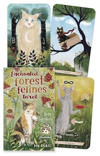 Front cover_Enchanted Forest Felines Tarot