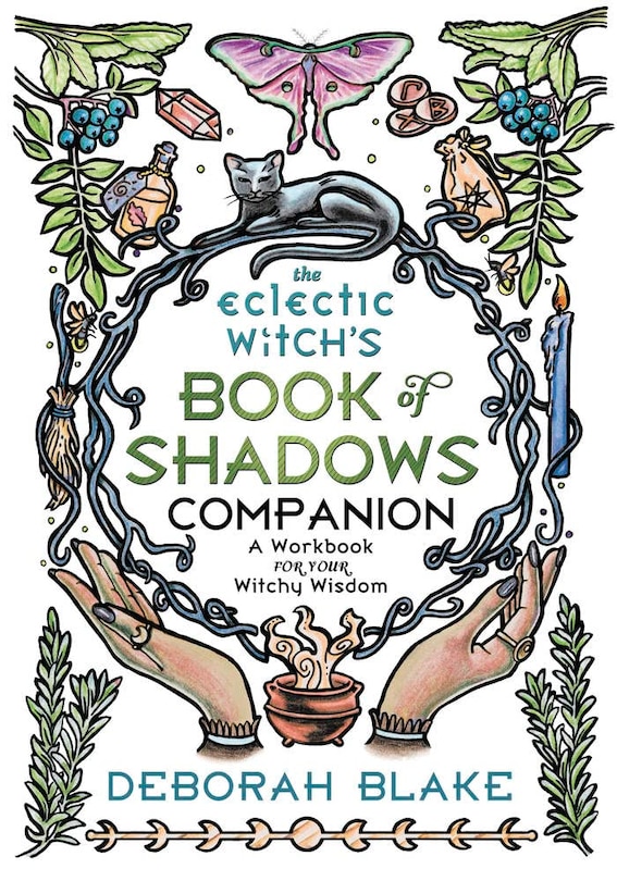 Front cover_The Eclectic Witch's Book of Shadows Companion